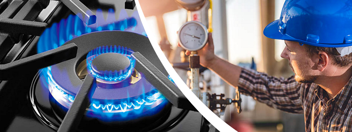suministro de gas